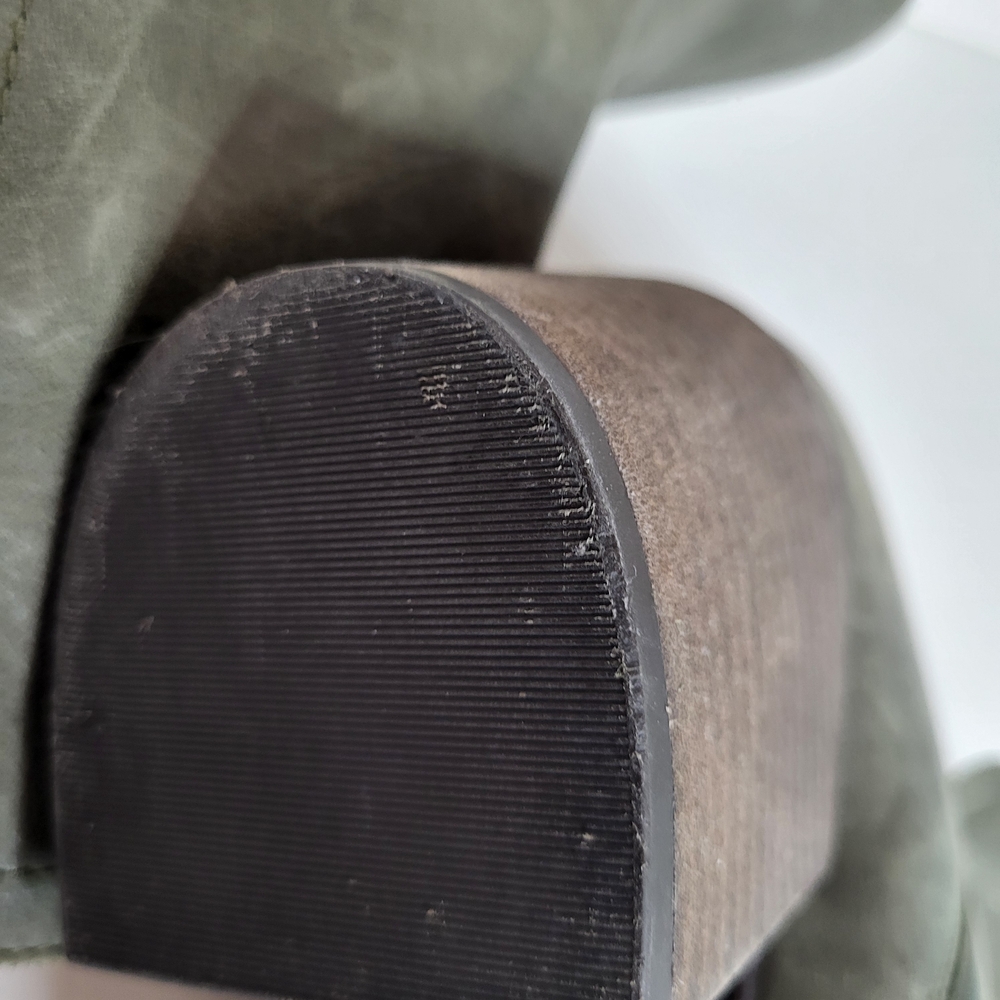 Lucky Brand Grey Leather Ankle Booties - Picture 4 of 6